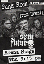 Sem Futuro - Rebellion Festival, Blackpool 3.8.17